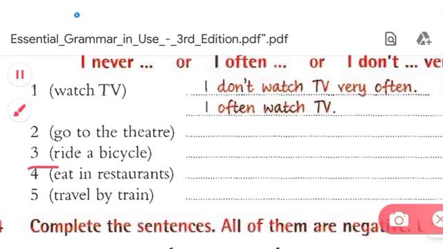 Unit 6 / Simple Present Negative / Worksheet смотреть онлайн