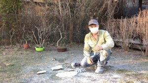 Бонсай горшок из камня