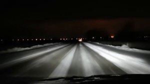 Проекционные фары Volkswagen Polo Liftback в действии