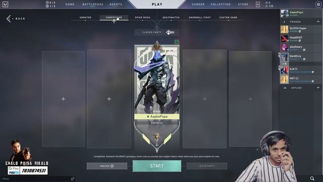 Valorant Live Stream India || Some Grind || Morning Stream Or Wat ? смотреть онлайн