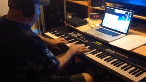 Hammond SK1-88 in the Studio with Tim Sidden