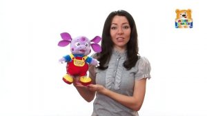 Мягкая Развивающая Игрушка Мульти-Пульти Лунтик Учим Английский