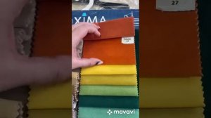 ВАРИАЦИИ ОБИВКИ ТКАНИ VELUTTO