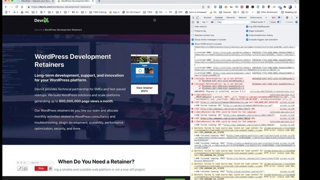 NitroPack Troubleshooting - How to check for Javascript errors after enabling Nitro