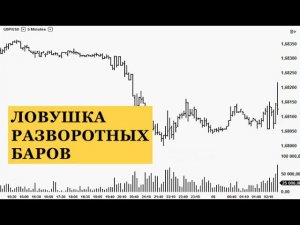 Фишки трейдинга. Разворотный бар и его ловушки внутри дня