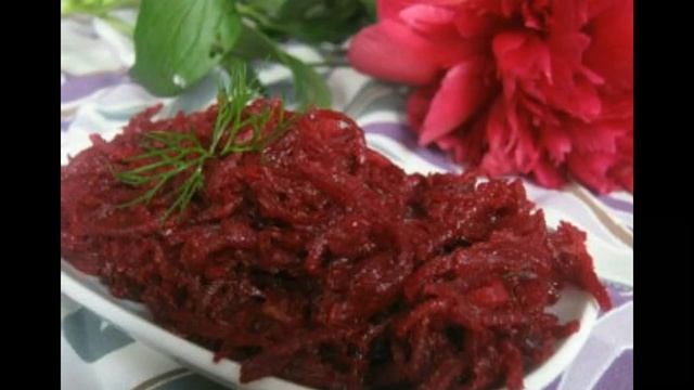 Свекольный салат литовский на зиму смотреть онлайн