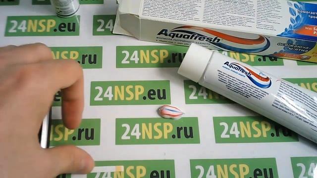 Зубная паста Аквафреш Освежающе мятная! ✓ Отзыв и честный обзор. смотреть онлайн