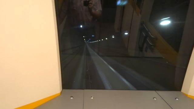 Мувер «Межтерминальный переход» в аэропорту Шереметьево // People mover in Sheremetyevo Airport