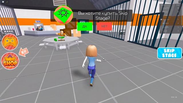 УСТРОИЛИ ПОБЕГ ИЗ ТЮРЬМЫ КОТОРУЮ ОХРАНЯЮТ БЕЗУМНЫЕ МОНСТРЫ! - СИМУЛЯТОР ПОБЕГА В ROBLOX смотреть онлайн