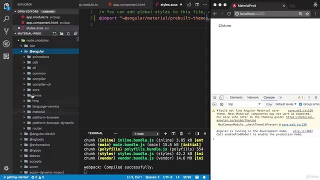 Learning Angular 7 from scratch - Part 3-4 - Angular Material смотреть онлайн