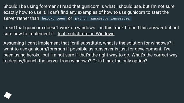 Heroku, Django, Foreman смотреть онлайн