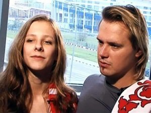 Шестой этап. Лиза Арзамасова, Максим Ставиский. Тр.... Лед и пламень. Фрагмент выпуска от 24.10.2010