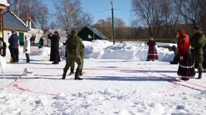 Зимняя ярмарка в Товарищево 23.02.2013