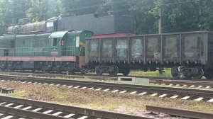 Движ №1. Поезда на станции Харьков-Пассажирский и её территории в жаркий день