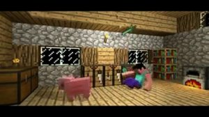 Minecraft прикол во время крафта нуб