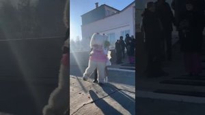 Белое платье, поздравление от Зайки Ляля