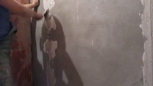 Выведение стен под 90 градусов в ванной комнате.