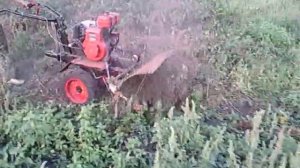 Самодельная косилка для картофельной ботвы.2