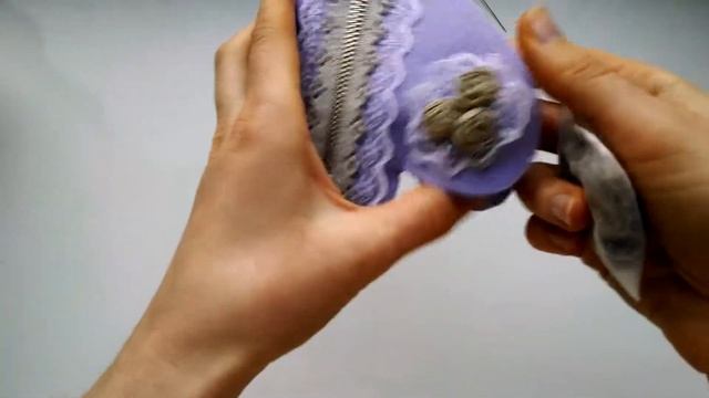 Сердце из фетра саше | мастер-класс | Heart Felt DIY смотреть онлайн