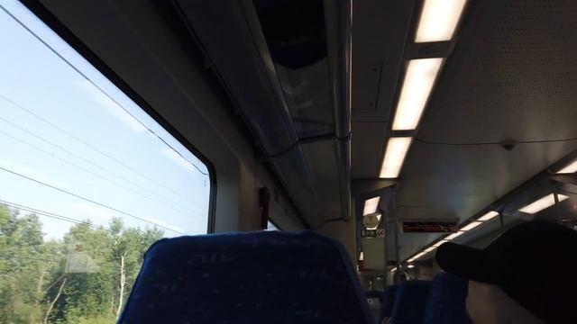 Из Твери в Москву. 25.06.2021 год. Октябрьская железная дорога. смотреть онлайн