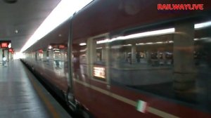 Early italo train to Naples arrives at Firenze SMN (HD)