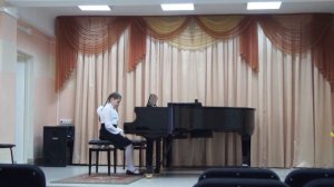 "Этюд"Г.Беренс Соч.88, №11, "В цирке" М. Перцхаладзе- 4 класс