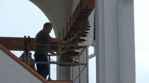 Храм блаженной Матроны Московской. Колокольный звон в честь Дня Крещения Руси