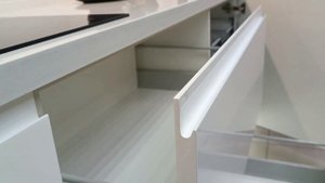 Эмалированные фасады с интегрированной ручкой