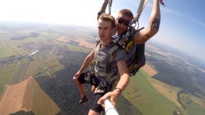 Первый прыжок с парашютом с 3000 метров