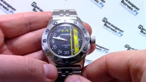 Часы Восток Амфибия 100652 - Видео обзор от PresidentWatches.Ru