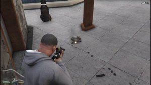 Как правильно убирать говно за Чопом (GTA V)