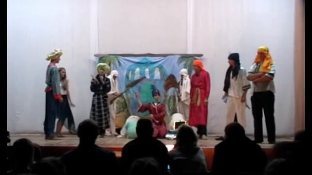 Лагерь Орбита 2 смена 2013 2 отряд сказка Волшебная лампа Аладдина смотреть онлайн