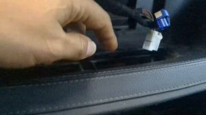 Снять панель климат контроля w222