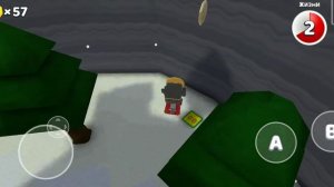 Собрала все монеты в снежной долине!?❄#superbearadventure