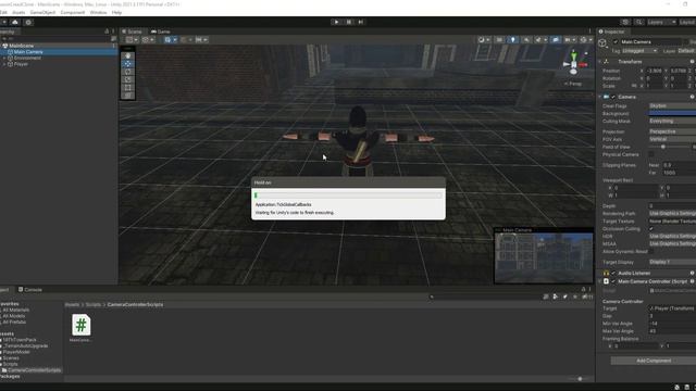 Unity Smooth Camera Rotation Speed Tutorial | Unity 3D Game Development  Assassin Creed Mirage Clon