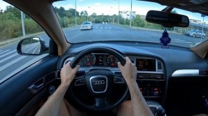 2009 Audi A6 C6 Avant (2.0 TDI Multitronic 170 hp) | POV Test Drive and Acceleration by AutoPOV