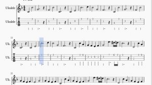Ukulele Tab: How to play Undertale Main Theme by Toby Fox
