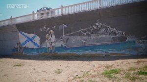 Бэнкси из Каспийска. Художник Диана Пирбудагова. «Удивительные горцы»