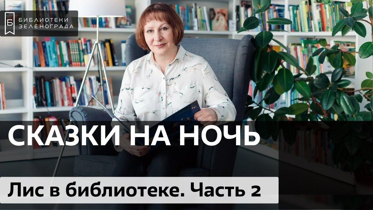 "Лис в библиотеке. Часть 2" / Читаем детям онлайн "Сказки на ночь"