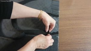 Сумка из старых джинсов.