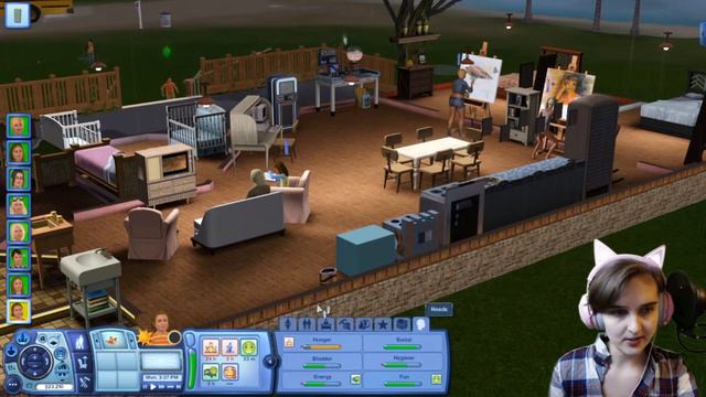 Full house makes me... - The Sims 3 100 Baby Challenge
