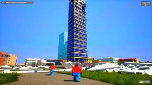 ВЫЖИТЬ В НЕБОСКРЕБЕ ПРИ КРУШЕНИИ САМОЛЕТА В BRICK RIGS! ВЫЖИВАНИЕ В ЛЕГО СИТИ КРУШЕНИЕ БРИК РИГС