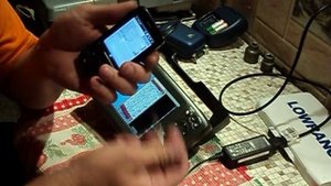 Настройка Bluetooth Lowrance Elite 7 HDI