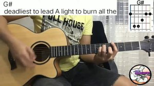 The Sharpest Lives guitar cover | My Chemical Romance | Easy guitar chords for beginners