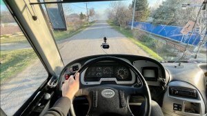 HIGER 6119 2012 тест драйв от первого лица
