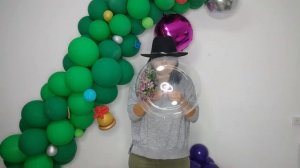 Цветок в воздушном шаре. Как сделать?