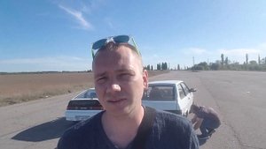 Техника разворота 360 на автомобиле (сухой асфальт)