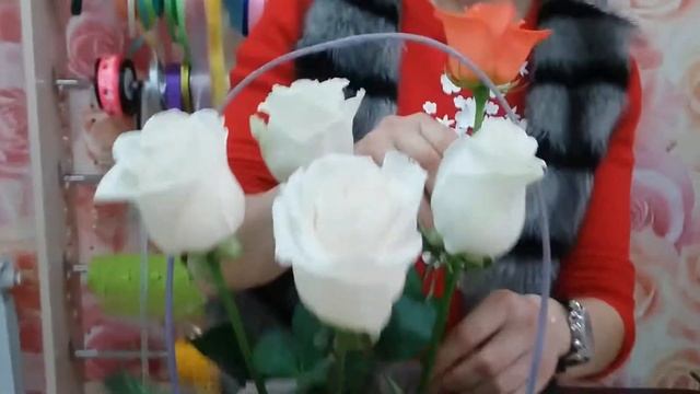 Мамуля сняла свое видео! Видеоурок "Корзинка с цветами" смотреть онлайн