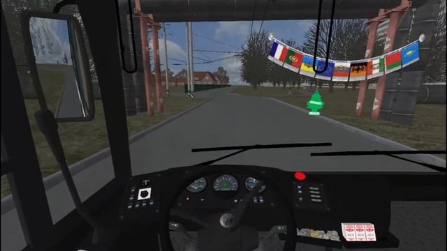 Omsi 2 Балаково 5 маршрут до кинотеатра "Космос" смотреть онлайн