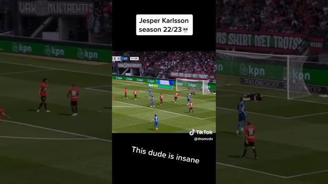 Jesper Karlsson 22/23 💯#talent #viral #football #prime #